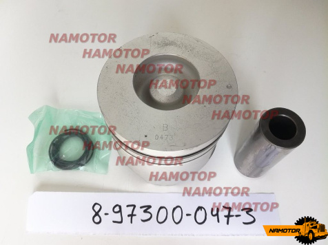 Поршень ДВС ISUZU 4JH1 8-97300-047-3, 8-97305-586-1, 8-97941-047-3  (fire box=45мм). ALFIN/GAL